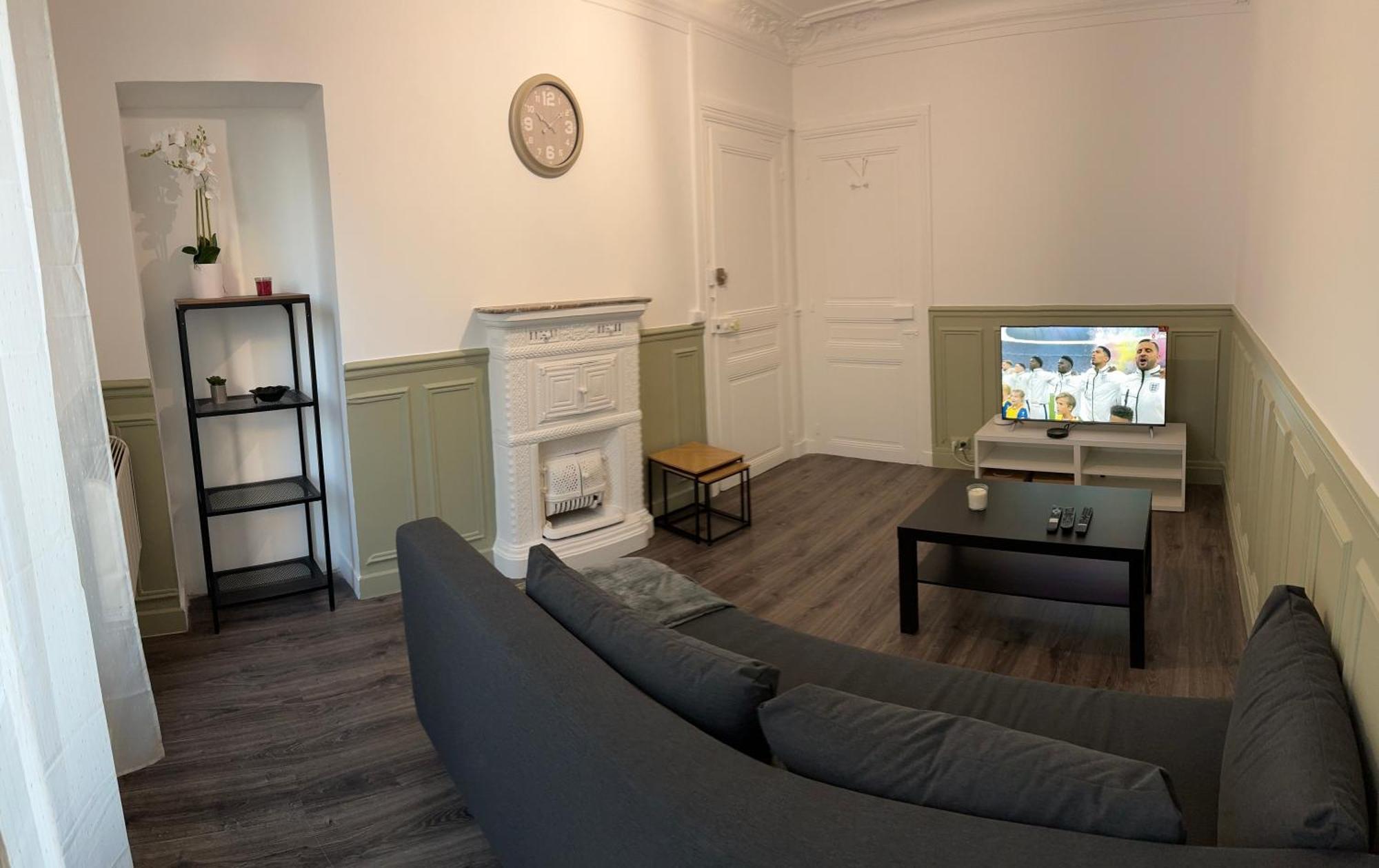 Appartement Haussmanien Париж Екстериор снимка